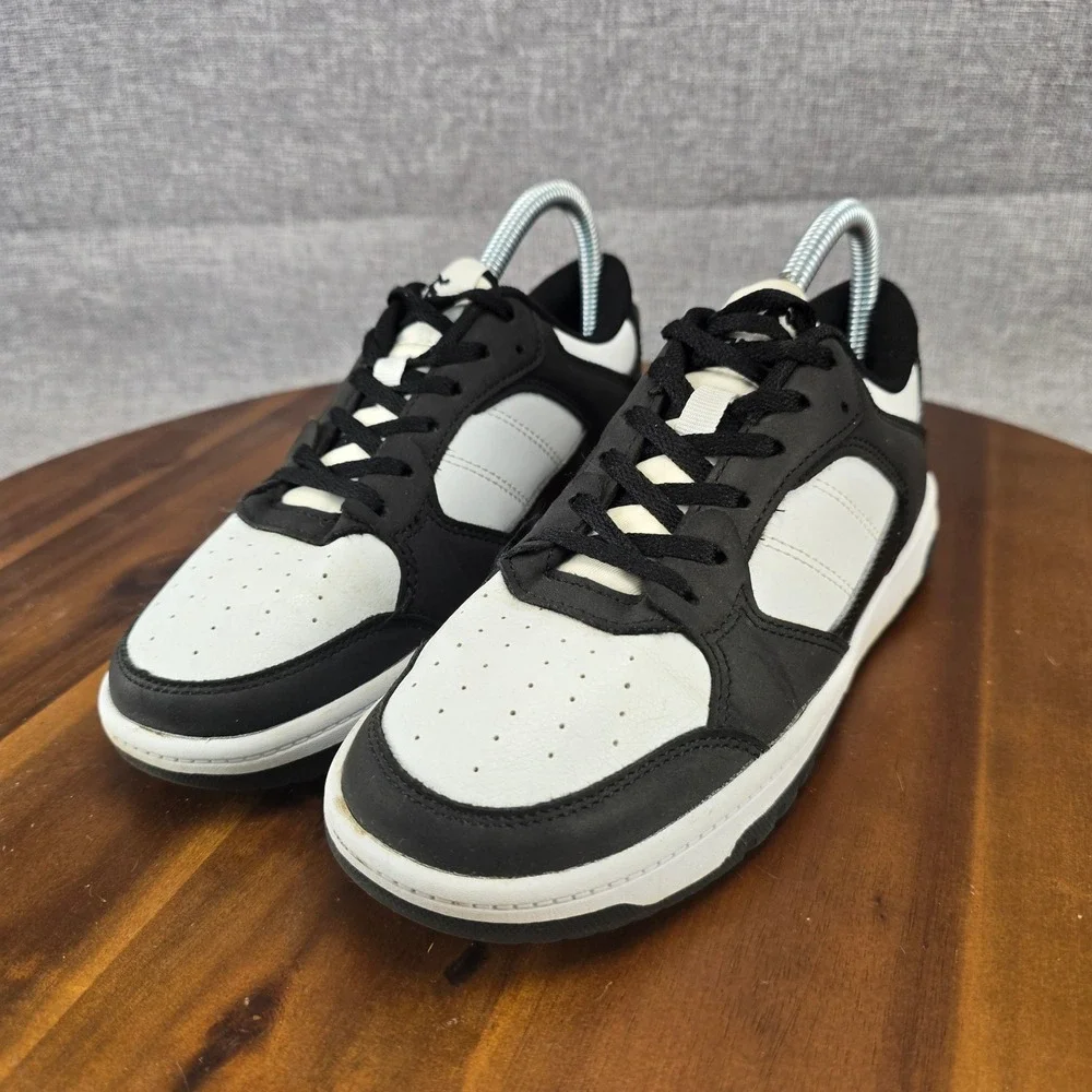 AND1 Womens Low Top Basketball Sneakers‎ Black White WMA142ES013 Size 6